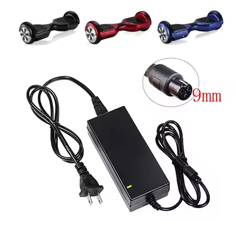 DC42V 2A Universal Lithium Battery Charger For 36V Hoverboard Self-Balancing Scooter 100-240V AC Pow