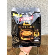 CAFE HOÀ TAN BLACK COFFEE KOPIKO 2in1 - CÀ PHÊ ĐEN KHÔNG ĐƯỜNG bịch 20 gói nhỏ