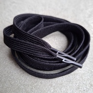 Premium Polyester Flat Shoelaces with Plastic Aglet Tip