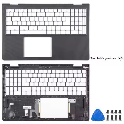 NEW Upper Cover For Vostro 15 3510 3511 3515 3520 3525 palmrest 088YX6 keyboard case Repair TWO USB 