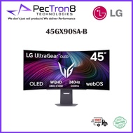 LG UltraGear™ 45GX90SA-B Curved Gaming Screen 45" OLED Panel WQHD (3440x1440), 0.03ms GtG 240Hz, Dis