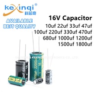 16V  Electrolytic Capacitor 10uf 47uf 100uf 220uf 330uf 680uf 1000uf 1200uf 1800uf 2200uf 10000uf 15