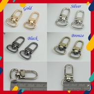 Cangkuk Beg Metal Lobster inner 1.4cm Swivel Hook Swivel Clasp Buckle Beg Tali DIY Bag Accessories