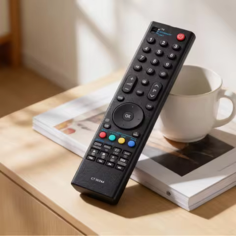 CT-90344 Universal Remote Control for Toshiba TV Models 32SL753B 32MV732 40RV733 - Replacement Batte