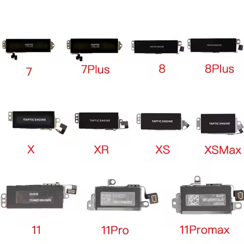 Taptic Engine For iPhone X XR XS 7 8 Plus 11 Pro Max Vibrator Vibration Motor Flex Cable Repair Repl