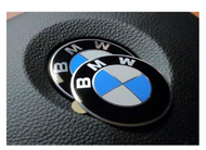 Decal Miếng dán logo BMW 45mm Gắn trang trí Vô Lăng Xe BMW 1 3 5 6 7 Z3 Z4 X5 X6 E46 E90 E39 E60 F10