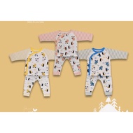 Dt FatherCare Newborn Clothes Set - Striped Dog Pattern FC579