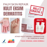 BELI 1 GRATIS 1 Cream Kulit Kering dan Bersisik Leika Skincare Palm Skin Repair Krim Kulit Eksim