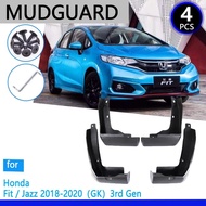 Mudguards fit for Honda Fit Jazz GK 2018 2019 2020 Car Accessories Mudflap Fender Auto Replacement P