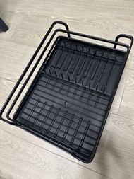 黑色金屬碗碟架 瀝水架