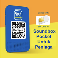 TNG ewallet Soundbox Pocket ( TnG Merchant Peniaga) Touch n Go sound box