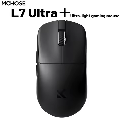 MCHOSE L7 Ultra+ Paw3950 Medium Large Hand Mouse Game E-Sports Wireless Three Mode Lightweight Offic