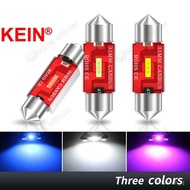 KEIN 2PCS DC12V- 24V Festoon Led 31mm Dome Light 41mm 36mm 39mm C3W C5W C10W No Polarity Truck Car I