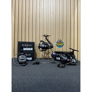 MAGURO V-RUFFLE SPINNING REEL 2000 3000 4000AK POWER HANDLE