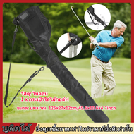 Portable Nylon Golf Club Bag Head Cover Protective Headcover Shoulder Bags Golfer Accessory