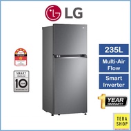 LG GV-B212PQMB 235L Inverter Refrigerator 2 Door Fridge Peti Sejuk 冰箱