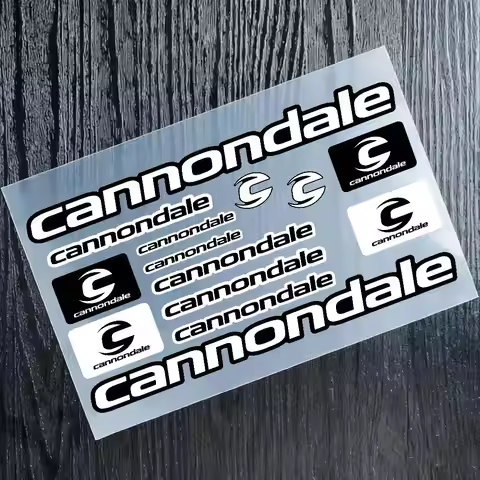 For Cannondale Reflective Motorcycle Stickers, 3M Safety Warning At Night In The Dark Scooter Helmet