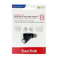 SanDisk - Ultra Dual Drive Go 256GB 雙用隨身碟 USB/ USB Type-C手指 手機電腦雙用手指 (SDDDC3-256G)