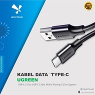 [JaVis] USB 2.0-TYPE C DATA CABLE 25CM UGREEN