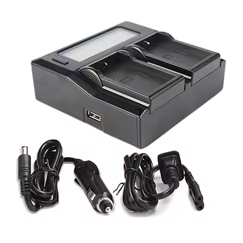 LPE10 Camera Battery Charger Double Charge Charger For Canon EOS 300D 1100D 1200D 1500D 3000D Batter