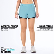 Women's TL 3 Flow+ Shorts 3-Inch Running Flow Plus Blue (2323b)