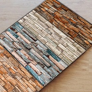 70x77cm 3D Retro Style Wallpaper Big Size Self Adhesive Waterproof Sticker Foam Bricks Wall Decor