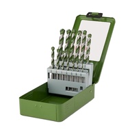 13Pcs Multi-Purpose Drill Bit Set Sharp Cutting Edges Ultra-Durable Round Shank Twist Drill Bits Set