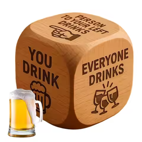 Drinking Games for Adults Party Funny Interactive Dice Game Cards Night Group Activity for Friends C