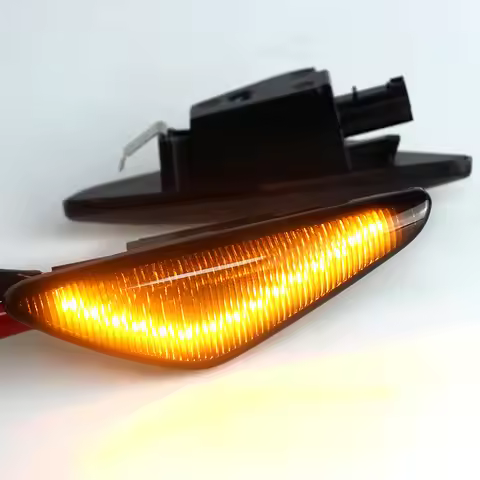 1Set Smoke No Error LED Side Marker Signal Light For BMW X5 E70 X6 E71 E72 X3 F25 Sequential Blinker