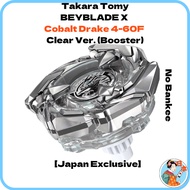 [Takara Tomy] BEYBLADE X Cobalt Drake 4-60F Clear Ver. [Japan Exclusive] (No Bankee)