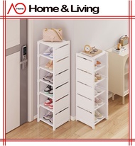 AO Home Multi-Layer Shoe Rack Shoes Storage Rack DIY 5/6/7/8 Tier Household Easy Assembly Organizer 