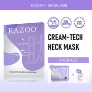【KAZOO】5D Collagen Firming Neck Mask for Anti-Wrinkle Care Neck Lifting Reduce Neck Lines 5 Masks pe