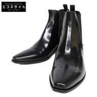 Prada [Like New] Side Gore Chelsea Boots, Size 38 1/2 [Pre-owned]