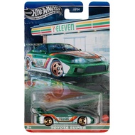 TOYOTA Hot Wheels Supra 7-ElevenTOYOTA Supra 7/11 Exclusive 2025TOYOTA (Lightning Card) + Protector 