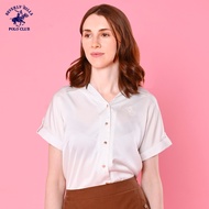 Beverly Hills Polo Club Women’s 100% Polyester Blouse in Ecru GS2031