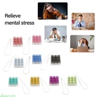 dusur7 9-Key Mechanical Keyboard Switches Tester 9 Clicky Keys With Silicone Keychain