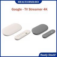 Google - TV Streamer 4K - Fast Streaming Device in 4K HDR - 32 GB of Storage