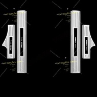 Mg s5 ชุดอะไหล่รถยนต์ สแตนเลสเกรด304 แผ่นกันขีดรถยนต์ แป้นเหยียบ กันชนหลัง แถบประตู การ์ดท้ายรถ 10ชิ