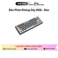 K68 wireless bluetooth mechanical gaming keyboard - 2-mode connection (Wireless, Bluetooth) - 68 Hot