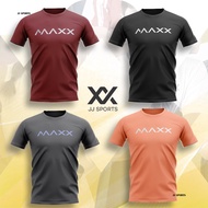 [Shop Malaysia] maxx plain tee series badminton jersey new (4 color)