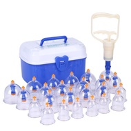 Wei 24 Cans Household Cupping Device Cupping Yang Vacuum Cupping Device Glass Gas Can Thickened Cupp