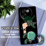 CC6/Softcase flexible rubber for vivo v30e/anime character Motif one piece/case vivo v30e/case vivo 