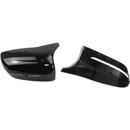 Carbon Fiber Car Rear View Door Wing Side Mirror Cover Caps Shell Case Compatible For BMW M5 F90, M8