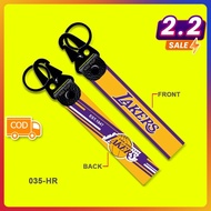 GANTUNGAN PREMIUM KEYCHAIN LOGO LOS ANGELES LAKERS KEY CHAIN TAG HOLDER NBA BASKETBALL TEAM LA KOBE 