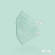 台灣製 3D立體醫療口罩(30入) 水空綠l THG兆鼎生醫