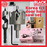 BLACK HARDWARE Lock Installation Kit Drill Cylindrical Door Lock Hole Saw Tebuk Penutup Lubang Tombo