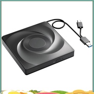 External CD/DVD Drive Burner, CD ROM DVD Player Portable CD Reader for Laptop PC  11/10/7 Linux  OS