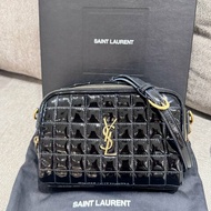 YSL Caassandre Mini 漆皮相機包