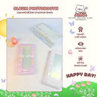 Photostrip album, small photobooth album, 2x6cm photo, 20 pages