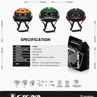 Cigna Tt-9 Bike Helmet - Bicycle Helmet - Bla Red (Not Robros)